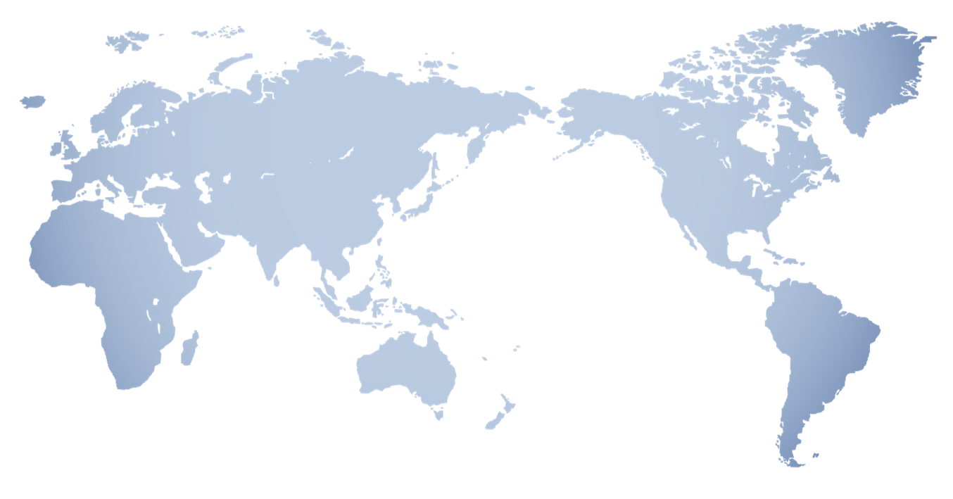 公司全球分布图